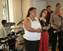 Worship Team Singing